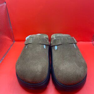 BIRKENSTOCK BOSTON PAP CHUNKY SLIPPERS 40/9